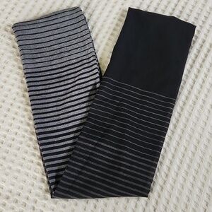 Ombre striped scarf Winter Fall Cozy contemporary Boys Mens Minimalist